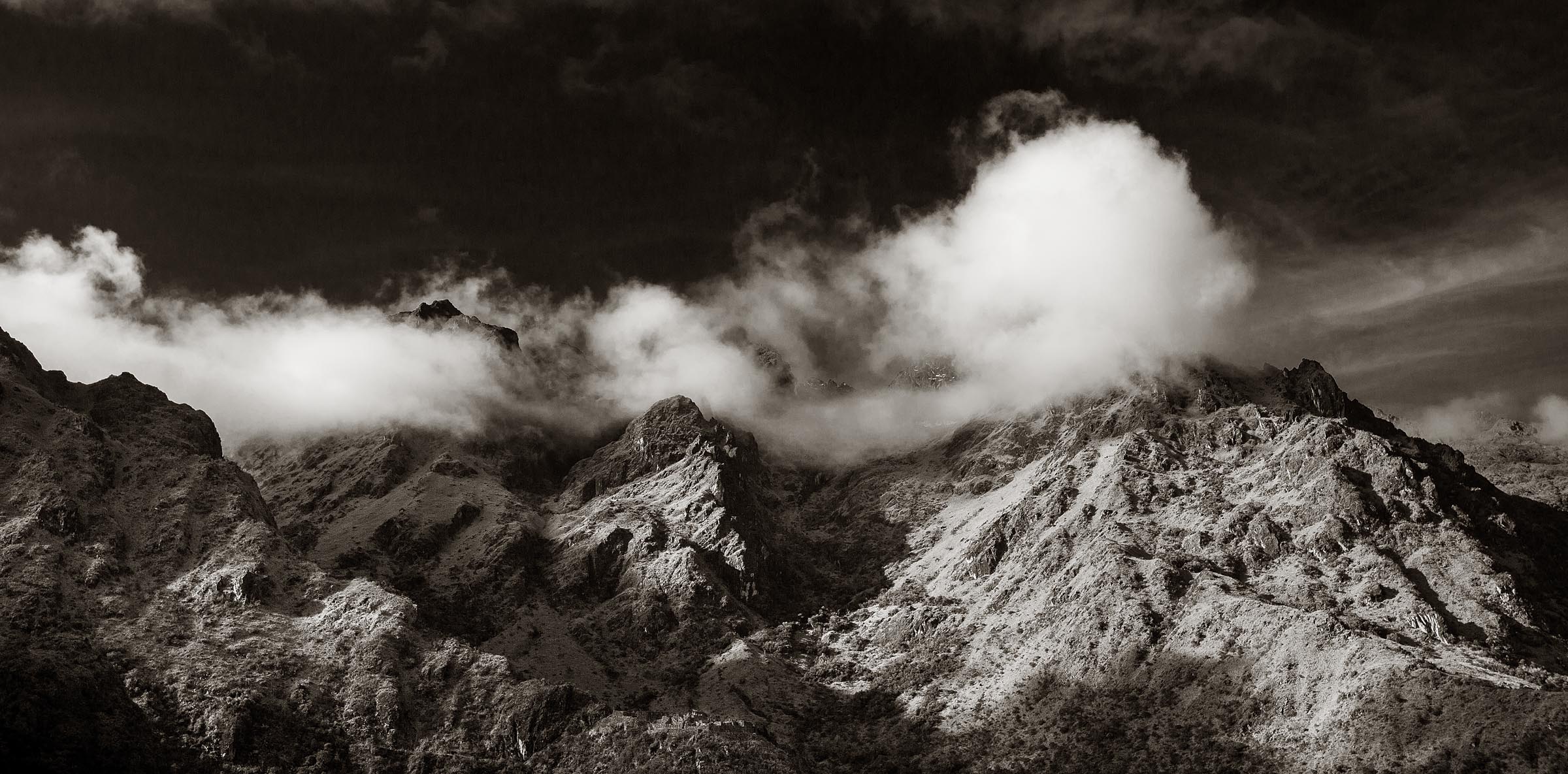 Mountain views along the Inca Trail, Peru