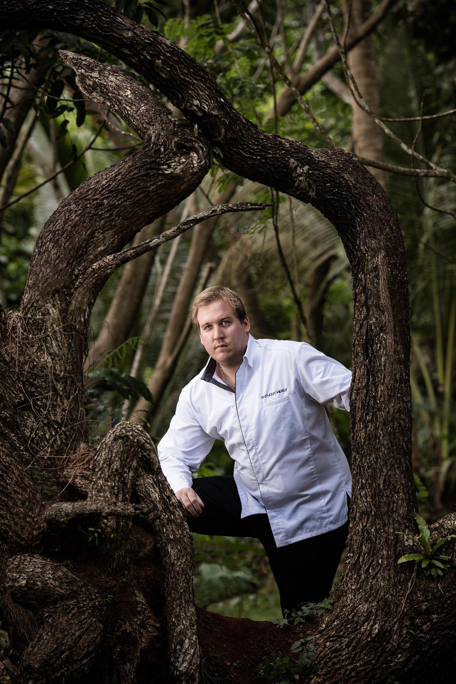 Chef Anthony Healy, Laucala Island, Fiji