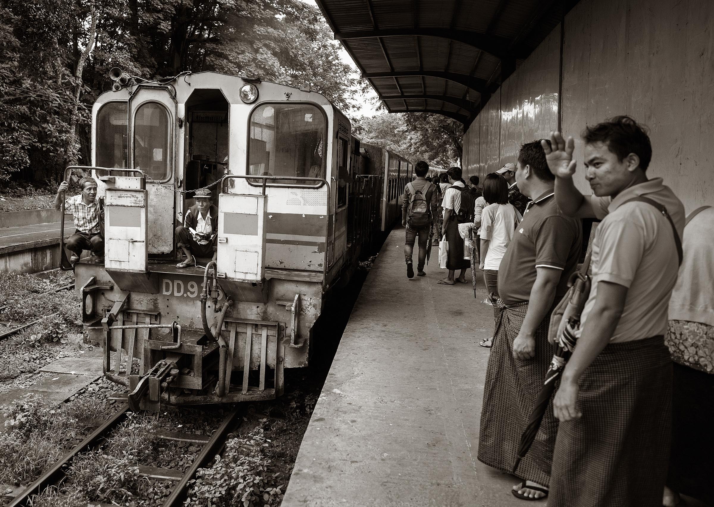 Circular Railway Around Yangon