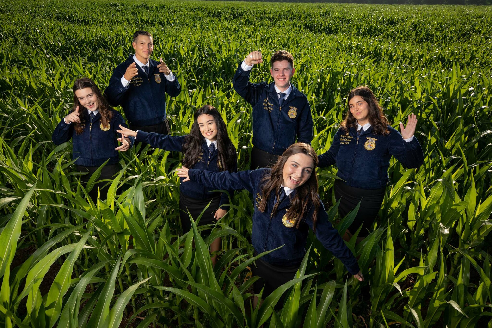 California FFA State Officers David Hartung